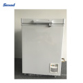 Smad 116L Mini Grey Gray Color Home Commercial Frozen Food Chest Freezer